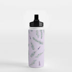 Lavender, Illustration Water Bottle Gallery Image 2