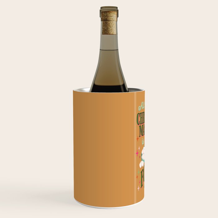 All I Want For Christmas is Fondue Wine Chiller Gallery Image 2