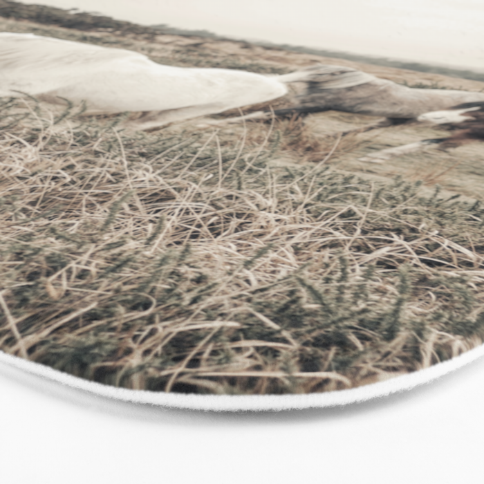 Wild horses on the endless highlands 3 Bath Mat Gallery Image 3
