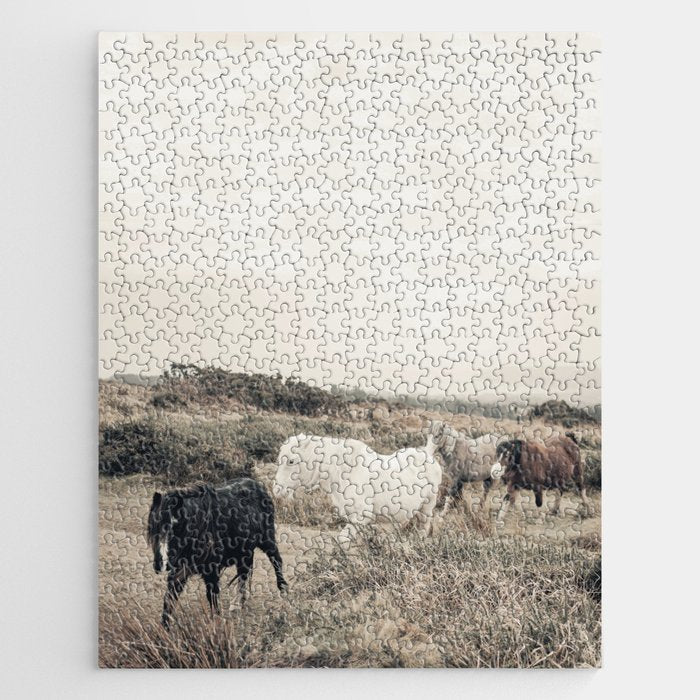 Wild horses on the endless highlands 3 Jigsaw Puzzle Gallery Image 1