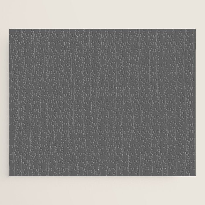 Organic Stripes Minimalist Modern Gray Pattern Jigsaw Puzzle Gallery Image 1