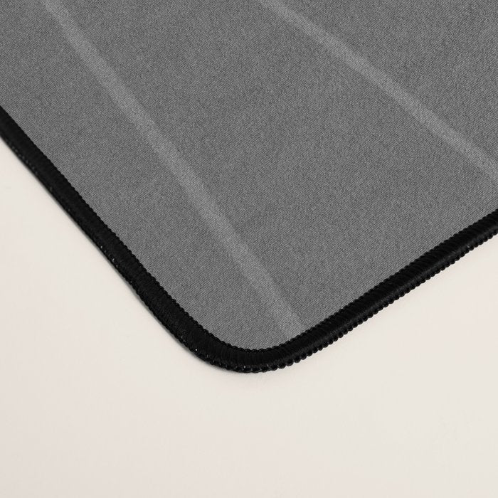 Organic Stripes Minimalist Modern Gray Pattern Desk Mat Gallery Image 4