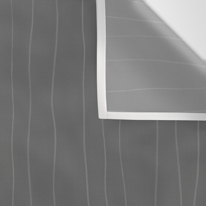 Organic Stripes Minimalist Modern Gray Pattern Wall Tapestry Gallery Image 3