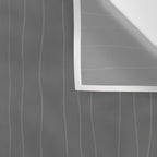 Organic Stripes Minimalist Modern Gray Pattern Wall Tapestry Gallery Image 3