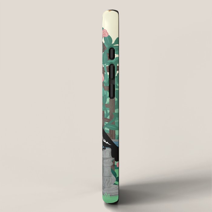 A Quiet Summer Spot (Monster Book Lover) iPhone Case Gallery Image 2