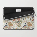 Boho Floral Galaxy Garden Laptop Sleeve Gallery Image 2