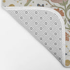 Boho Floral Galaxy Garden Bath Mat Gallery Image 2