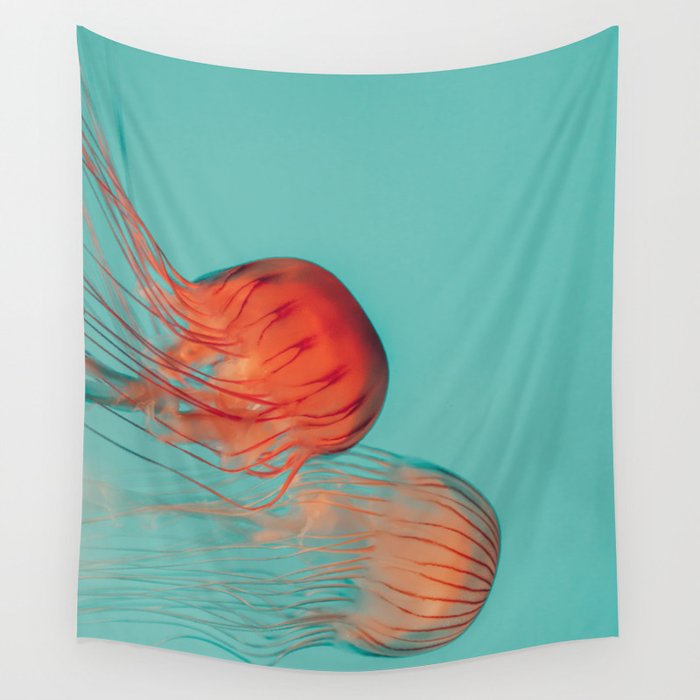 Jellyfish Dance Wall Tapestry Gallery Image 4