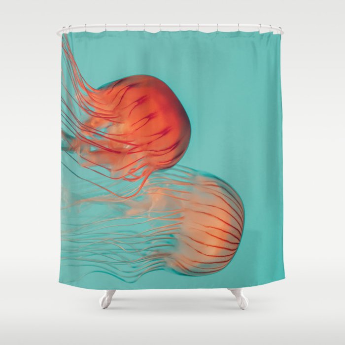 Jellyfish Dance Shower Curtain Gallery Image 1