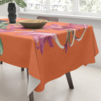 Flowers in Black Vase 4 Tablecloth Gallery Image 3