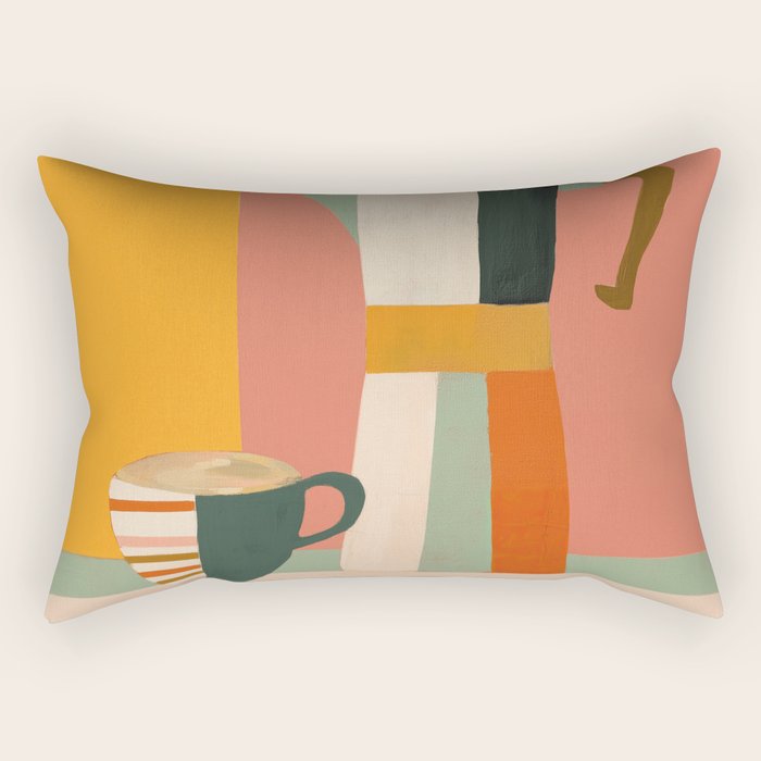 Sunset Moka Rectangular Pillow Gallery Image 2