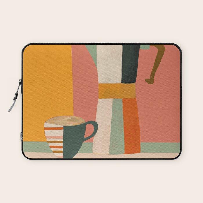 Sunset Moka Laptop Sleeve Gallery Image 1