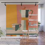 Sunset Moka Wall Mural Gallery Image 1