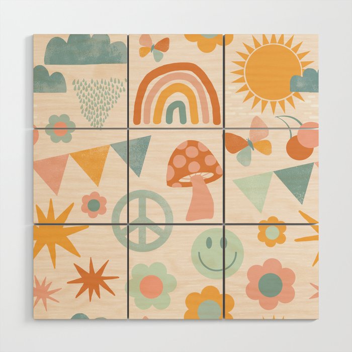 Happy Days Wood Wall Art Gallery Image 1