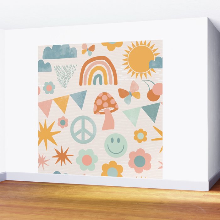 Happy Days Wall Mural Gallery Image 2
