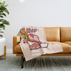Howdy! Cowboy Boots Throw Blanket Gallery Image 1