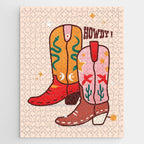 Howdy! Cowboy Boots Jigsaw Puzzle Gallery Image 1