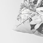 Bloom in White Pillow Sham Gallery Image 4
