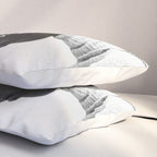 Bloom in White Pillow Sham Gallery Image 3