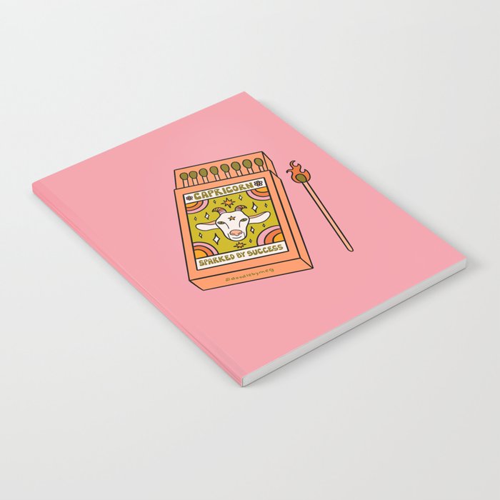 Capricorn Matchbox Notebook Gallery Image 2