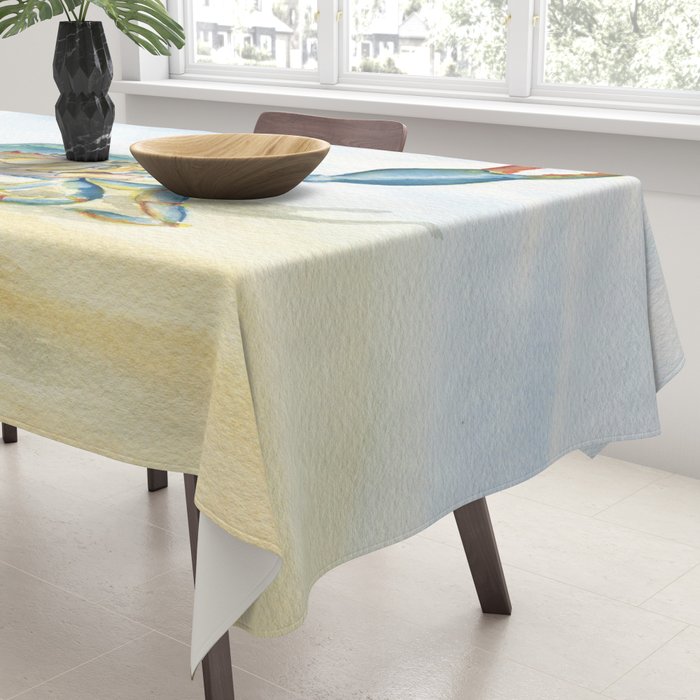 Colorful Blue Crab 2 Tablecloth Gallery Image 3