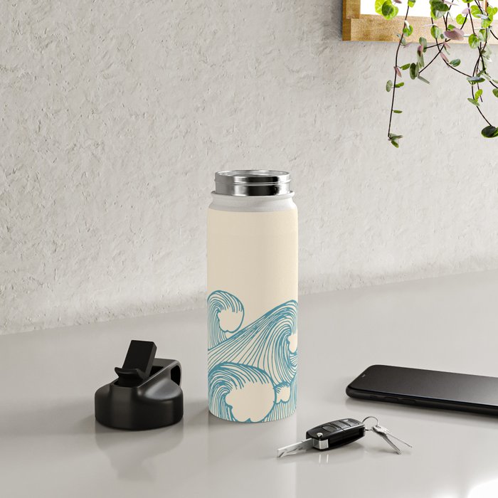 Waves Water Bottle Gallery Image 4