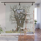 the astrology tree Wall Mural Gallery Image 1