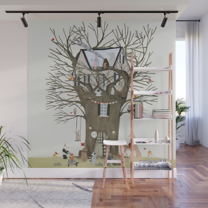 the astrology tree Wall Mural Gallery Image 1