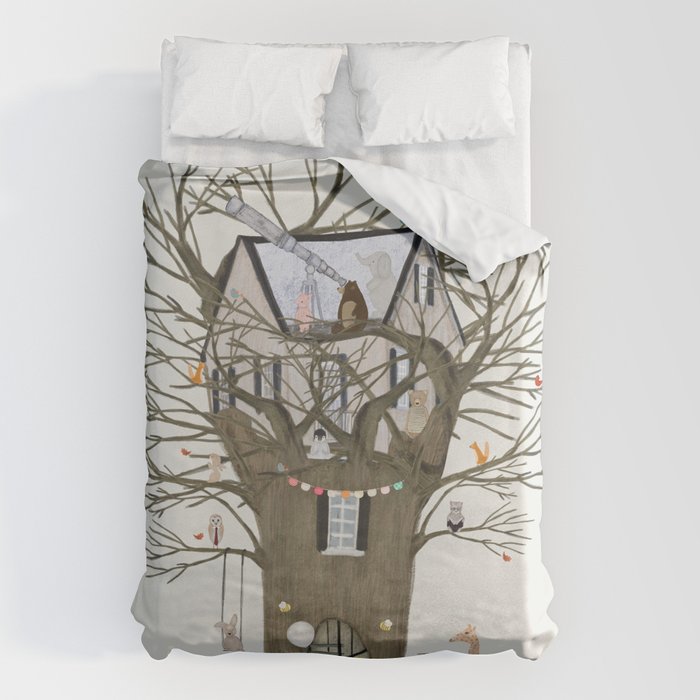 the astrology tree Duvet Cover Gallery Image 6