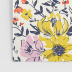 Lovely and Wild - purple and yellow Poster Gallery Image 3