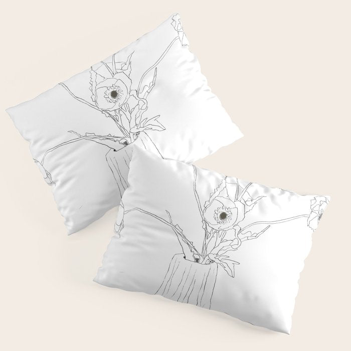 Dear Reminder Line Pillow Sham Gallery Image 1