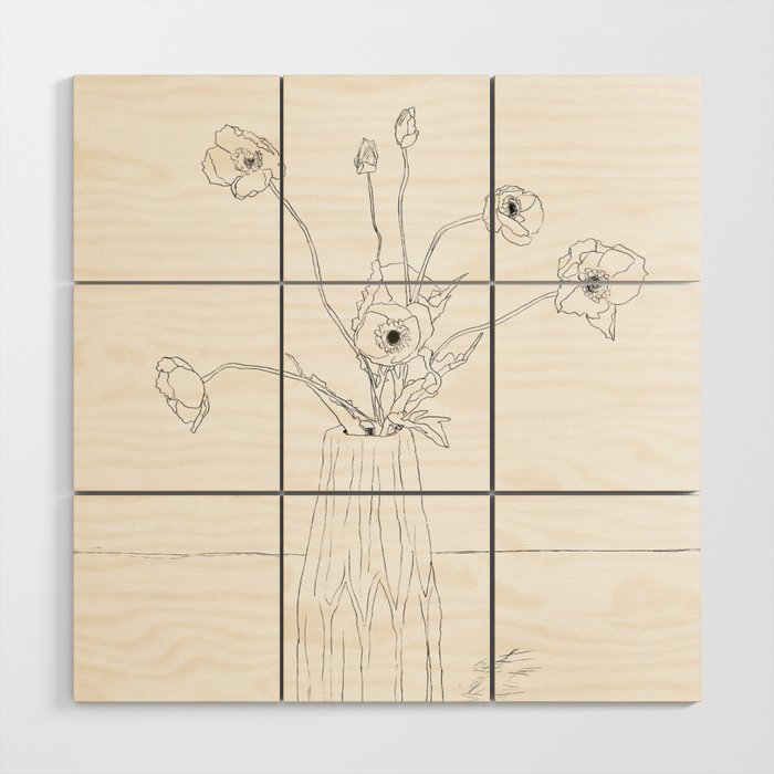 Dear Reminder Line Wood Wall Art Gallery Image 1