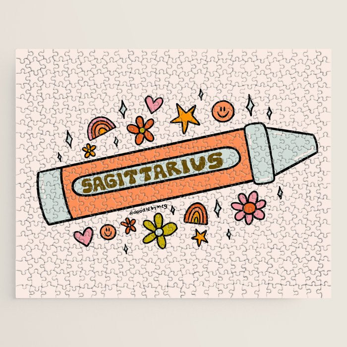 Sagittarius Crayon Jigsaw Puzzle Gallery Image 1