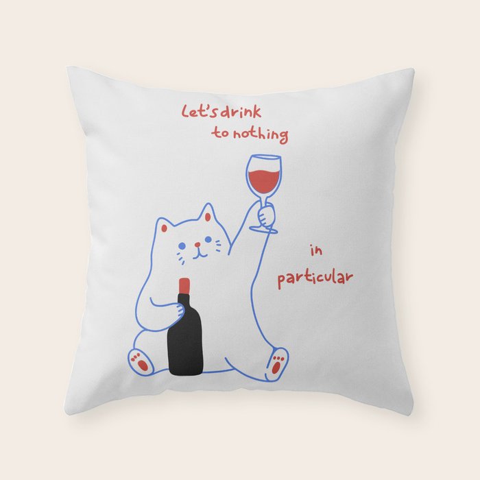 Cheers Throw Pillow Gallery Image 6