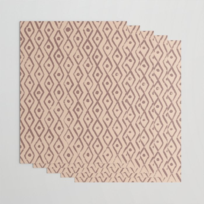 Simple Hand Drawn Pattern #7 Wrapping Paper Gallery Image 3