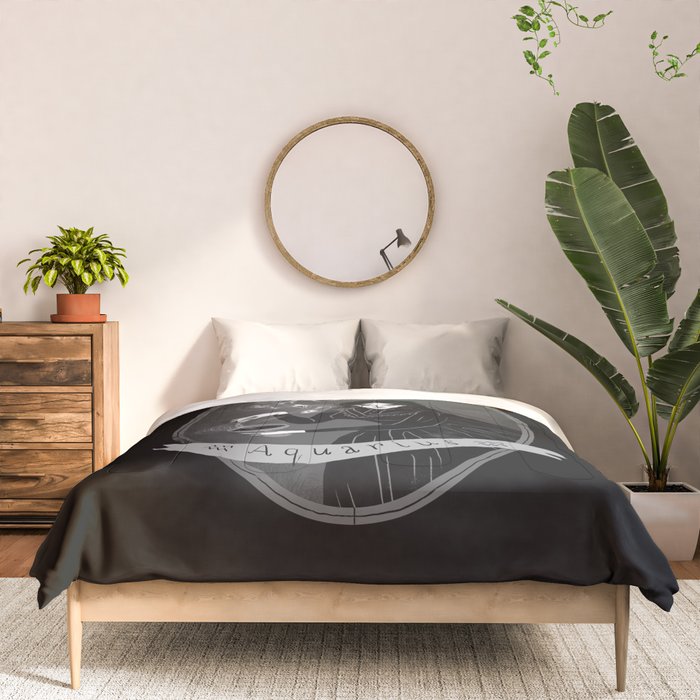 Aquarius Witchy Zodiac Comforter Gallery Image 3