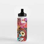 Life is beautiful street art graffiti Water Bottle Gallery Image 2
