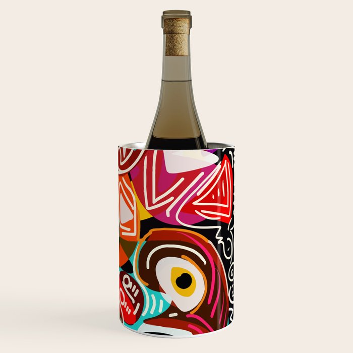 Life is beautiful street art graffiti Wine Chiller Gallery Image 3