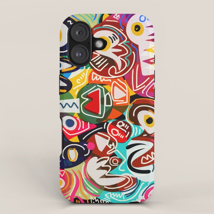 Life is beautiful street art graffiti iPhone Case Gallery Image 1