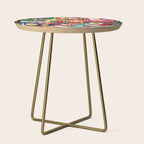 Life is beautiful street art graffiti Side Table Gallery Image 1