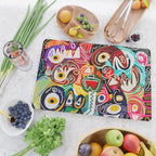 Life is beautiful street art graffiti Cutting Board Gallery Image 2