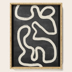Abstract line art 63 Serving Tray Gallery Image 1