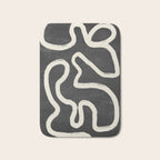Abstract line art 63 Bath Mat Gallery Image 1