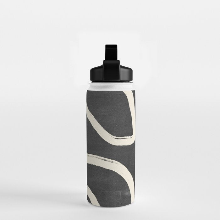 Abstract line art 63 Water Bottle Gallery Image 2