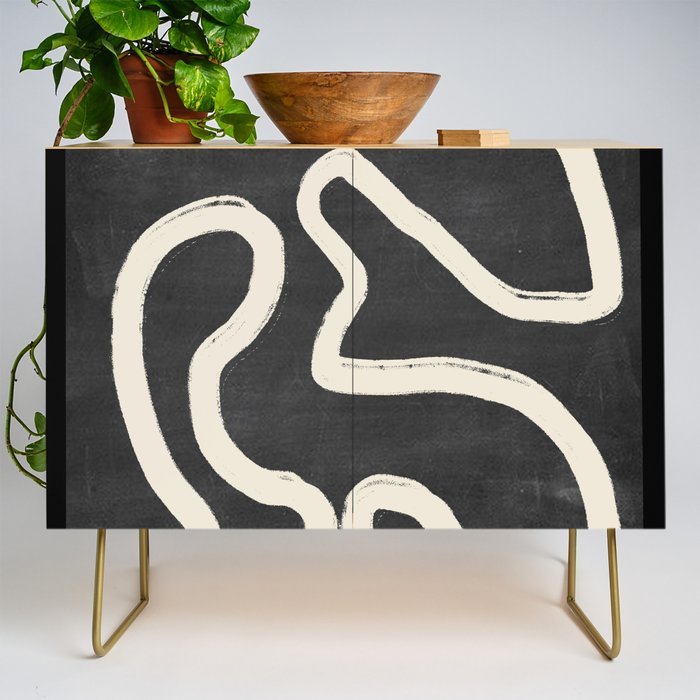 Abstract line art 63 Credenza Gallery Image 1