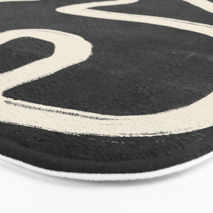 Abstract line art 63 Bath Mat Gallery Image 3
