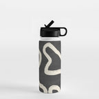 Abstract line art 63 Water Bottle Gallery Image 1