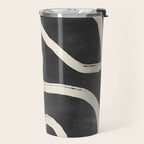 Abstract line art 63 Travel Mug Gallery Image 2