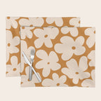 Retro Color Palette - 70's Daisy Placemat Gallery Image 1