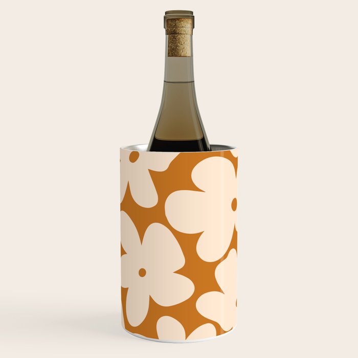 Retro Color Palette - 70's Daisy Wine Chiller Gallery Image 1